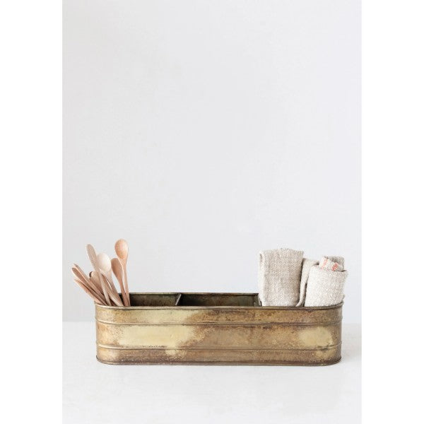 Galvanized Metal Window Planter