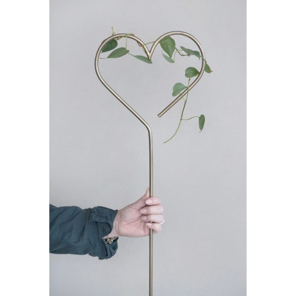 Iron Heart Shaped Trellis
