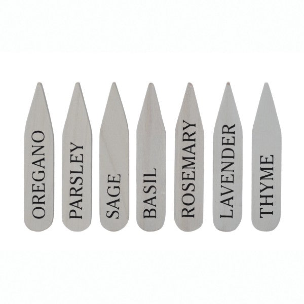 Wood Herb Garden Markers