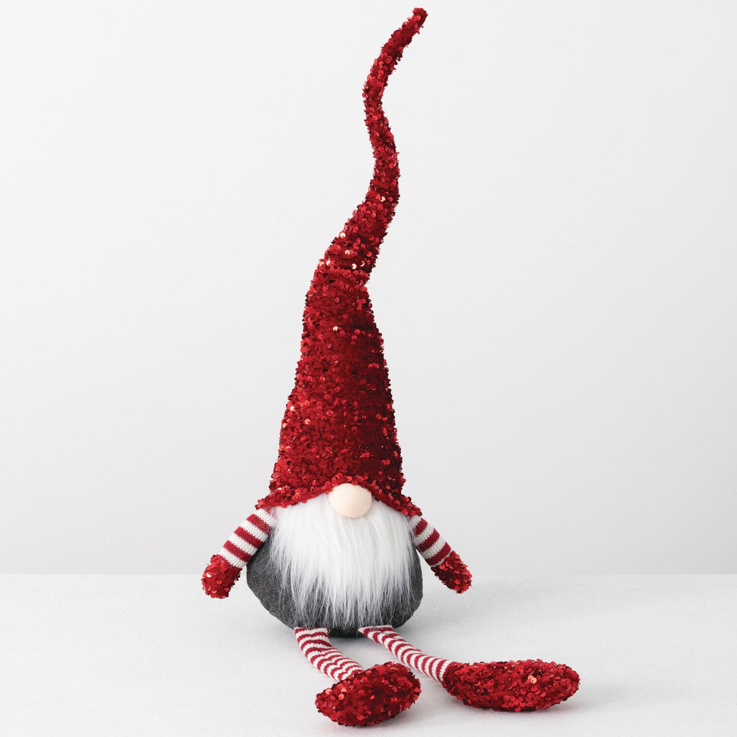 Sitting Sequin Gnome