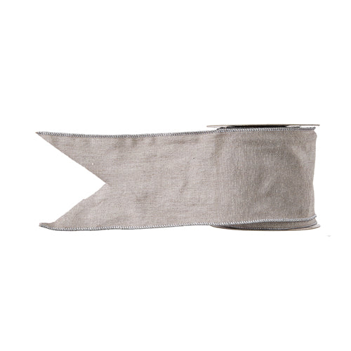 Silver Wired Ribbon
