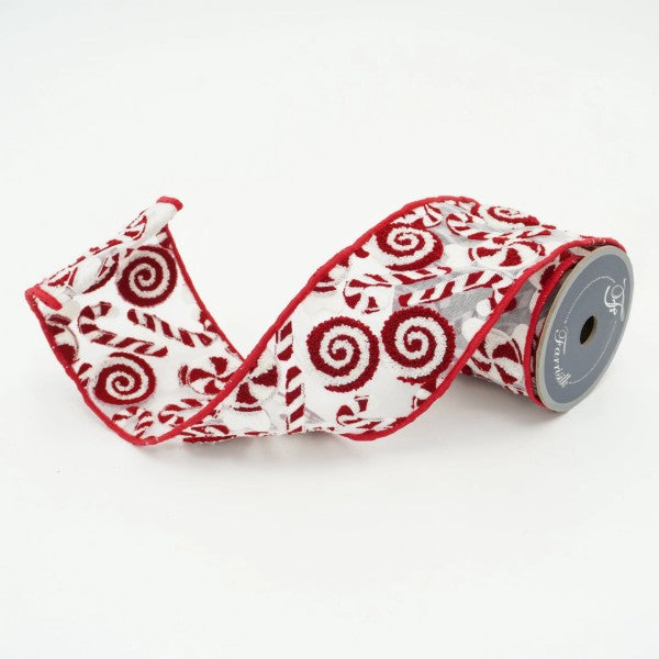 Embroidered Candies Ribbon
