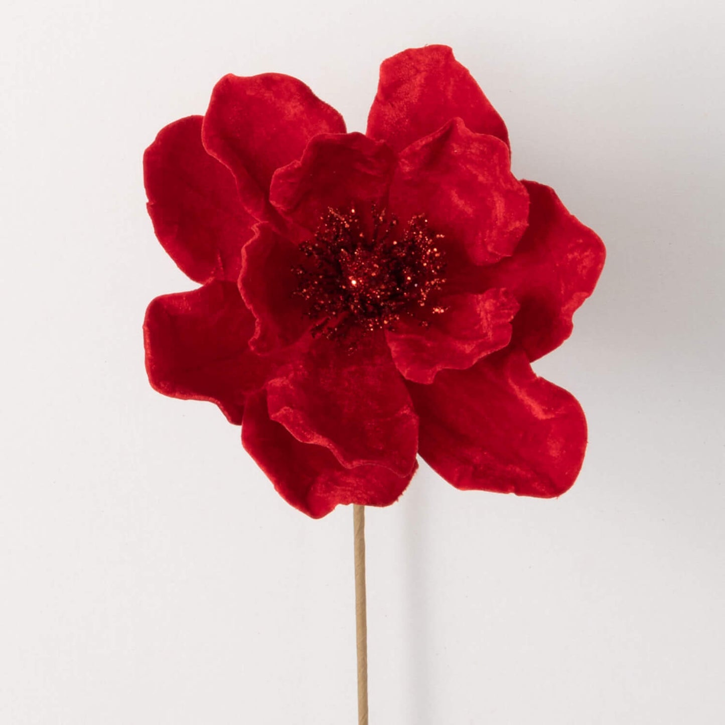 Red Velvet Magnolia Stem