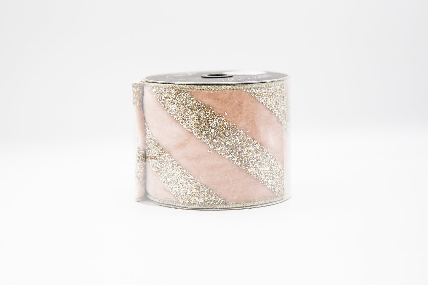 Chunky Glitter Stripe Ribbon