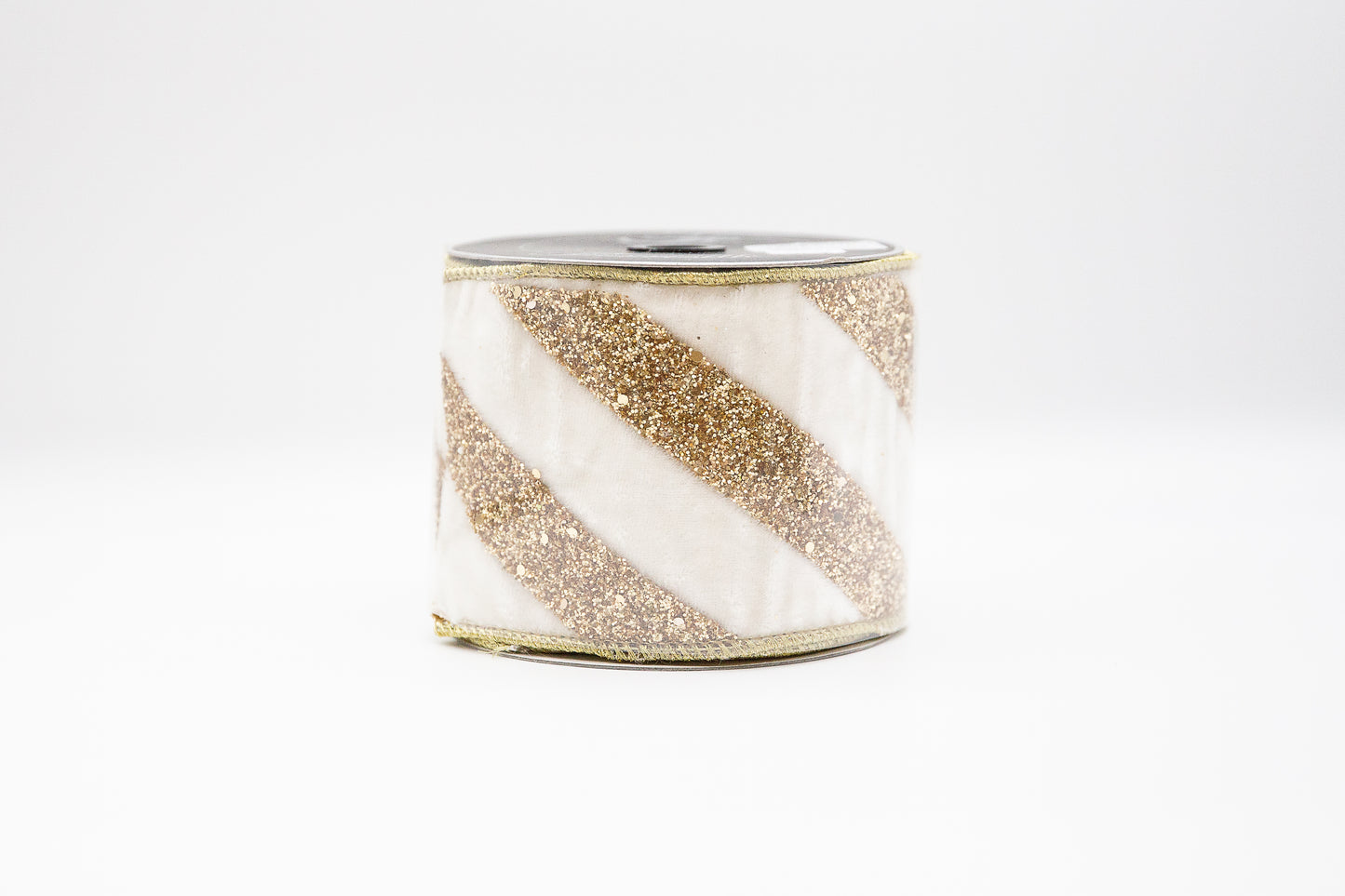 Chunky Glitter Stripe Ribbon