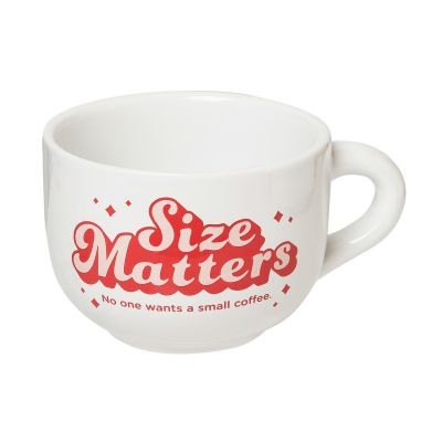 Size Matters Cappuccino Mug