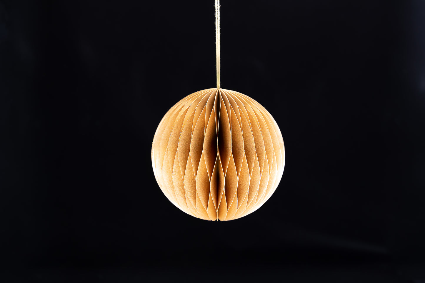 Gold 5" Ball Ornament