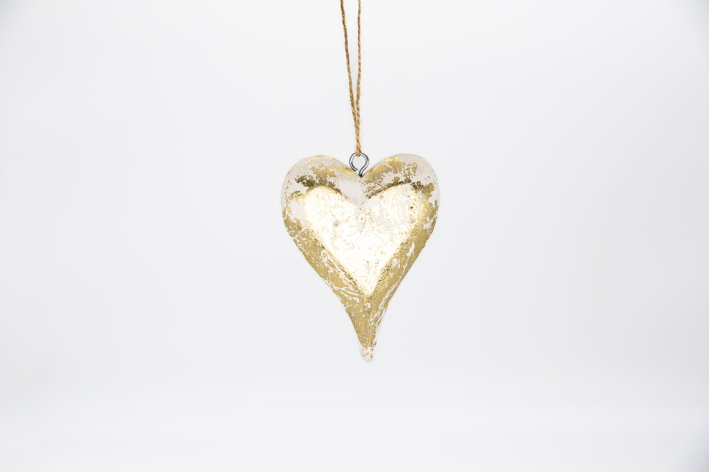 Hanging Wooden Heart Ornament