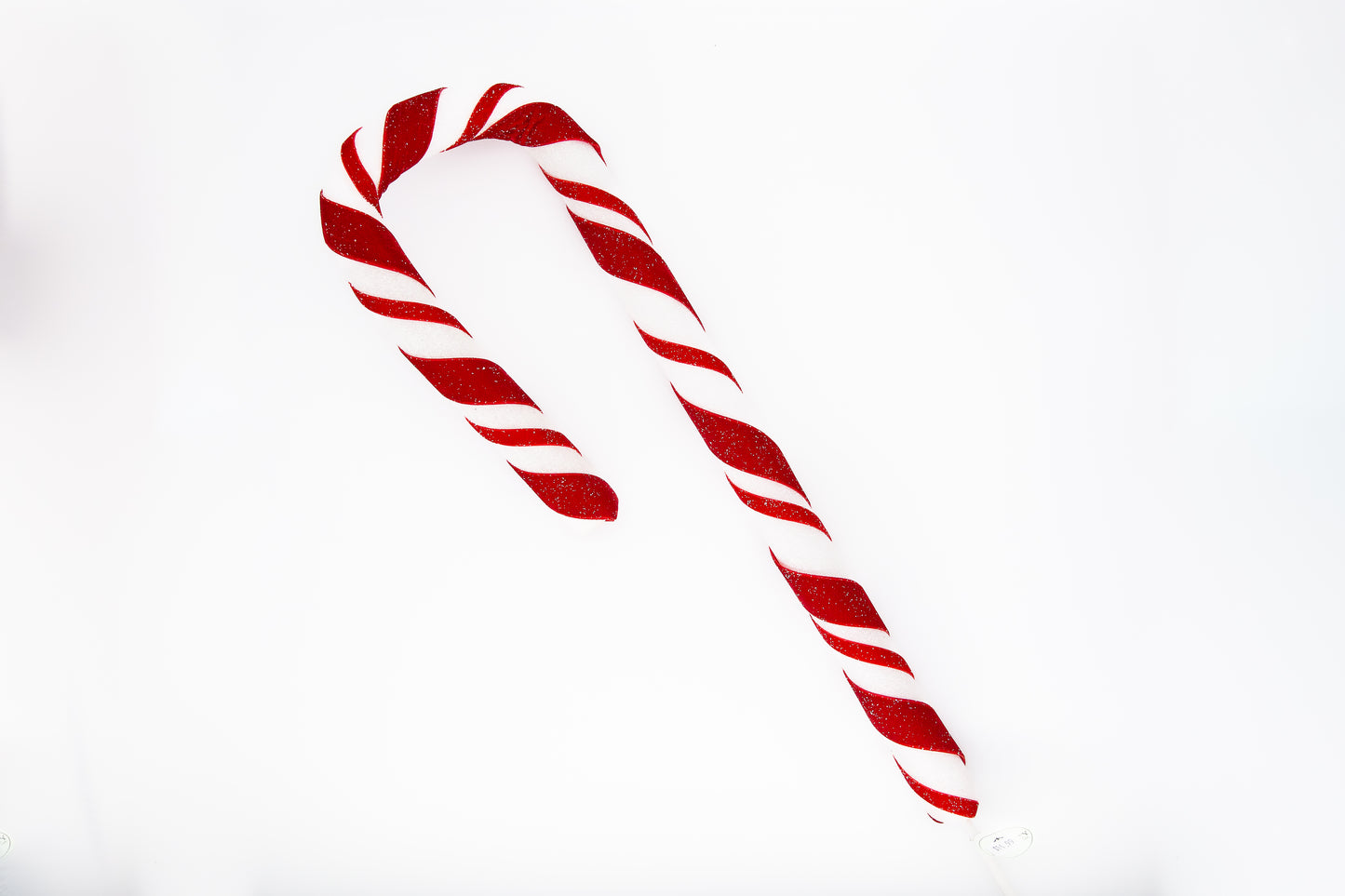 Velvet Stripe Candy Cane Stem