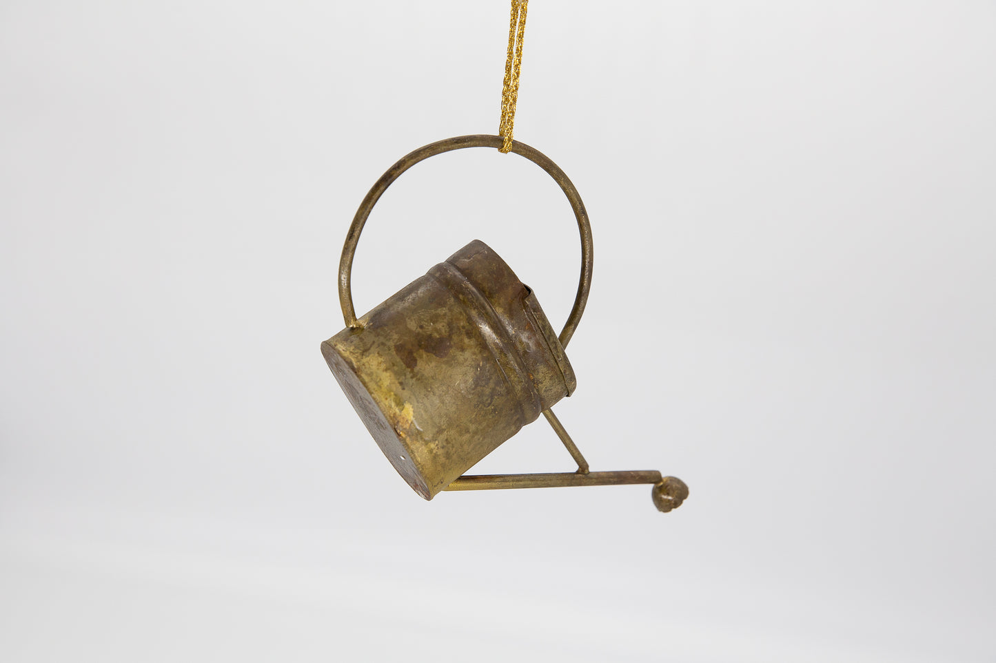 6" Metal Watering Can Ornament