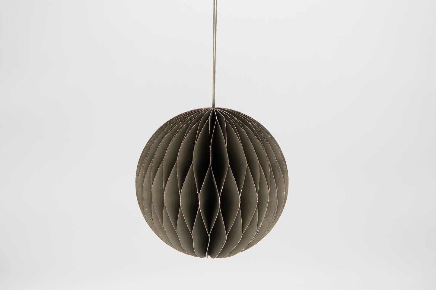 5" Taupe Ball Ornament
