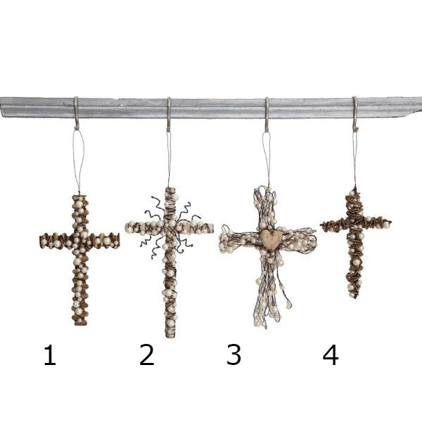 Metal Wire Cross