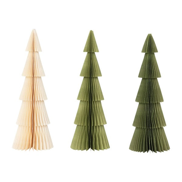 4 1/4" Round x 12" Paper Honeycomb Tree