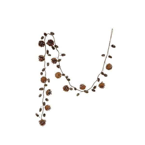 70" Pinecone Garland