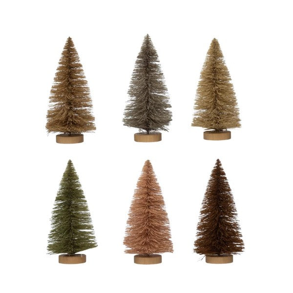 3"rd x 6" Sisal Bottle Brush Tree