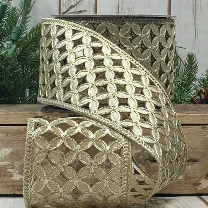 Metallic Leaf Garland
