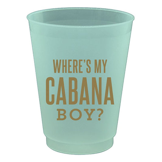 Cabana Boy Cocktail Party Cups