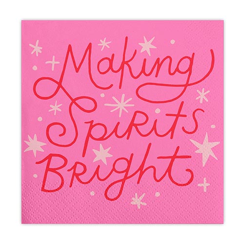 Making Spirits Bright Paper Napkin
