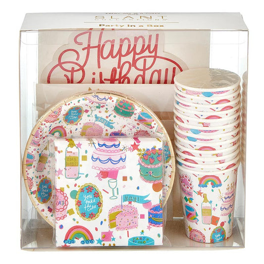 Birthday Cake Party in a Box