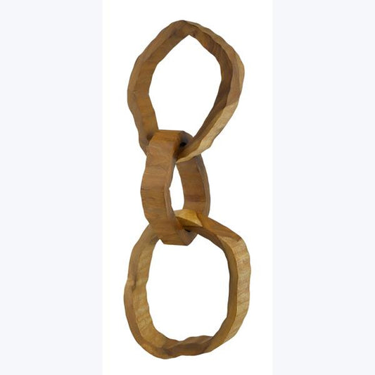 Natural Cut Log Wooden Chain