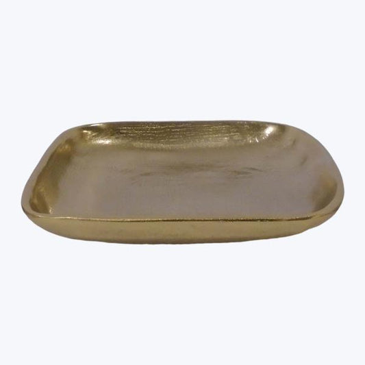 Gold Platter with Feet