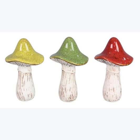 Ceramic Mushroom Decor