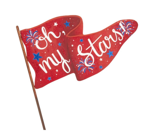 "Oh, My Stars" Pennant Flags