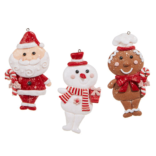 Santa Claus and Christmas Friends Ornament
