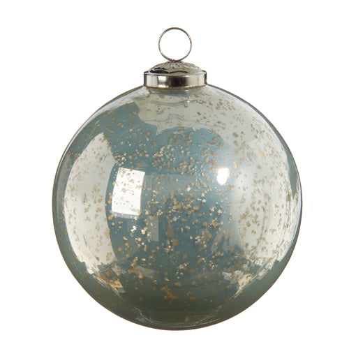 Pearl Mercury Glass Ball Ornament
