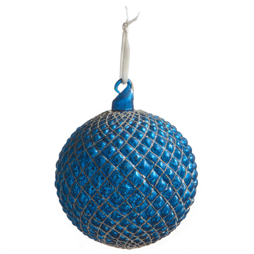 Quilted Ball Ornament