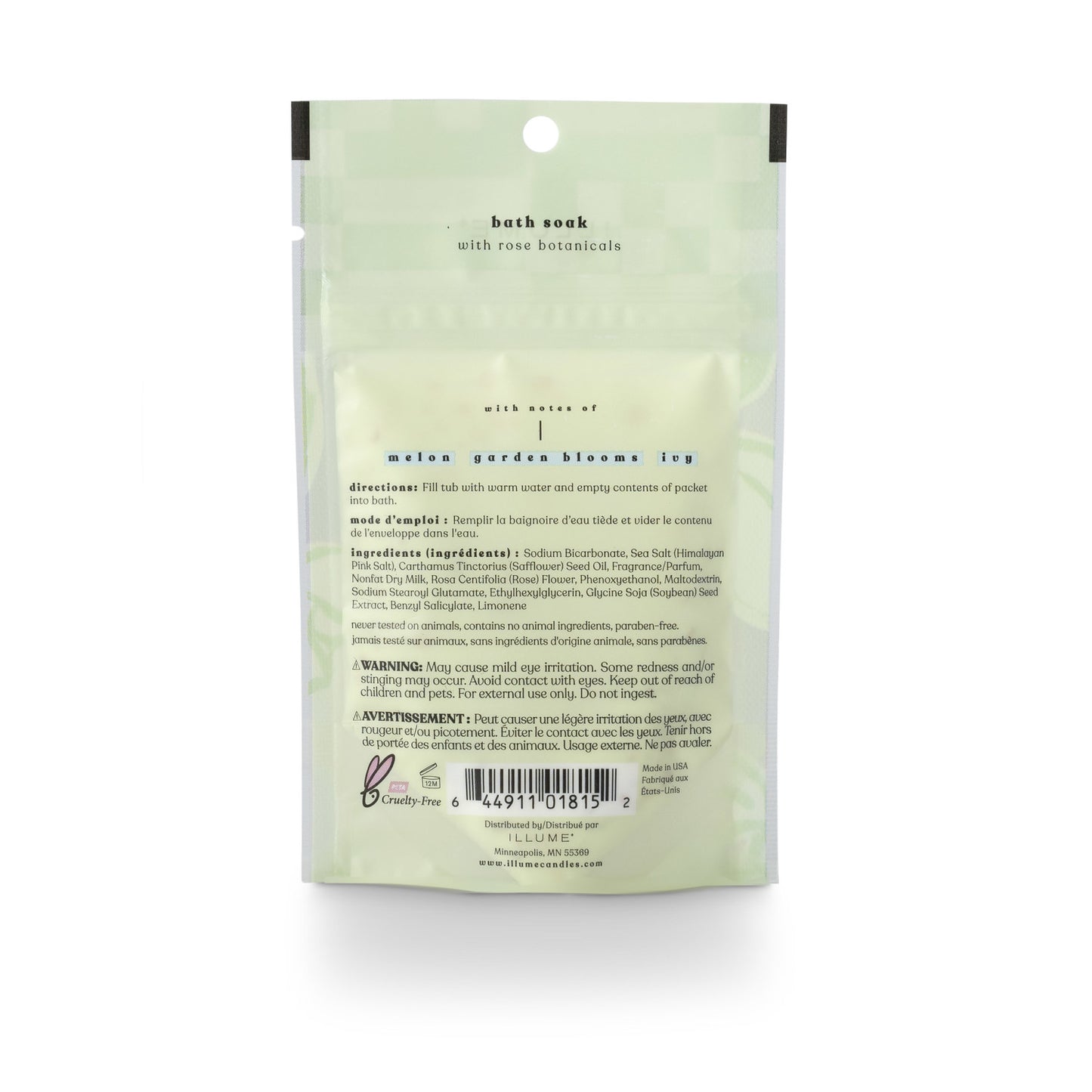 Summer Vine Bath Soak with Rose Botanicals