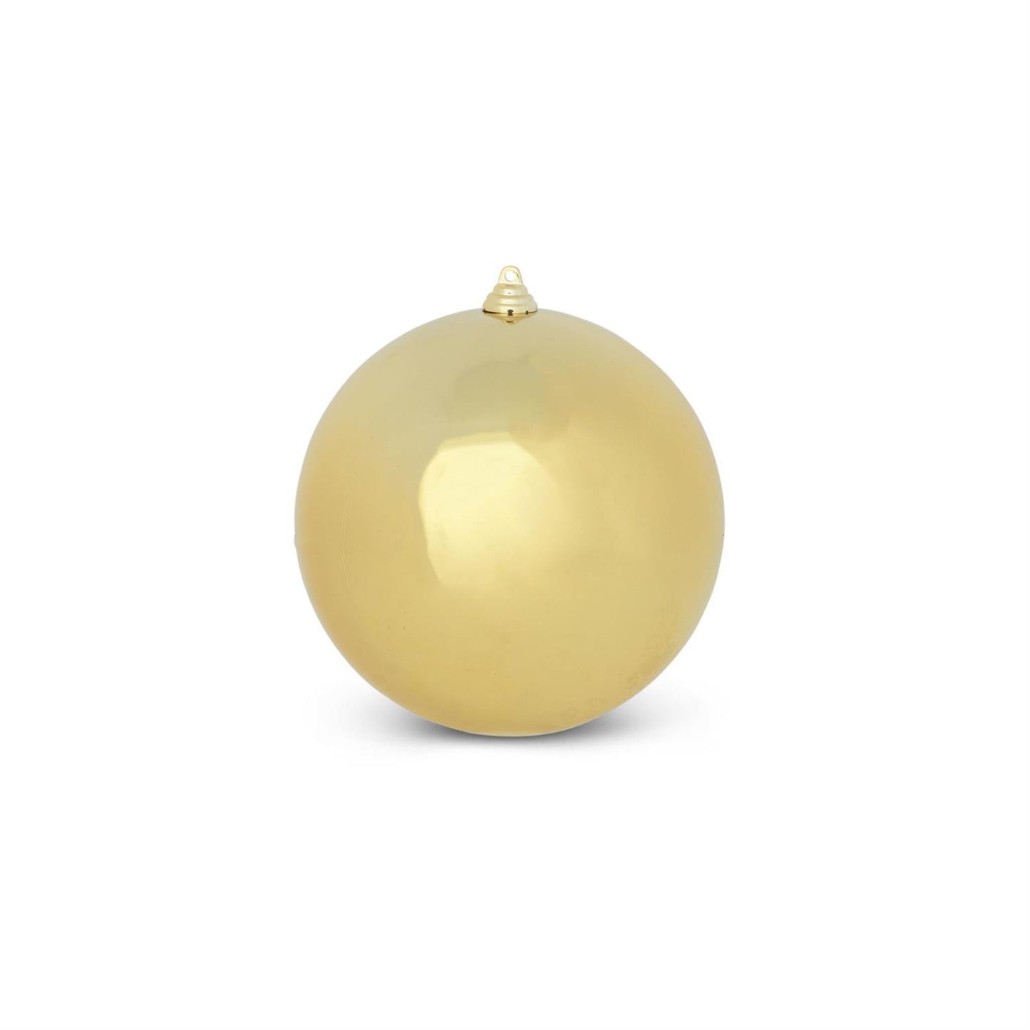 Shiny Gold Shatterproof Round Ornament