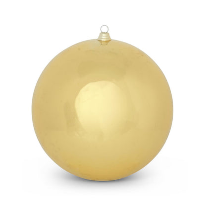 Shiny Gold Shatterproof Round Ornament