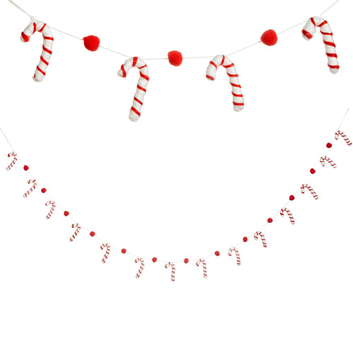 Candy Cane Garland