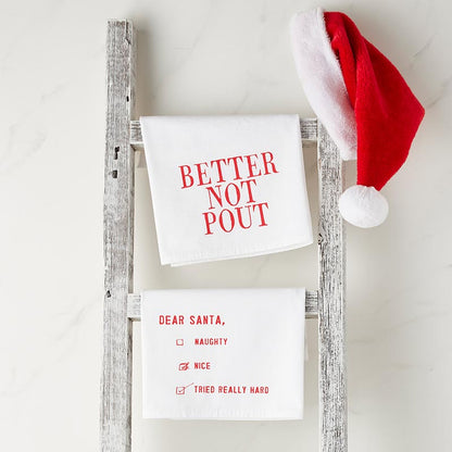 Better Not Pout Kitchen Towel