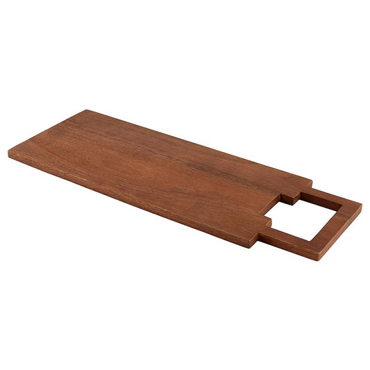 Wooden bottle opener on a white background
