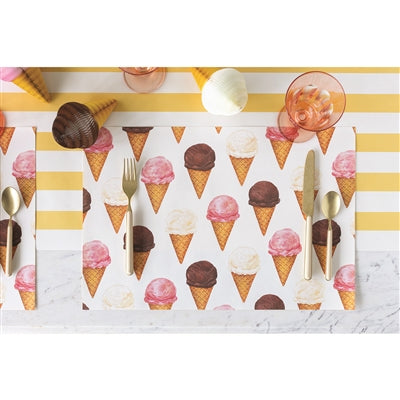 Ice Cream Cones Placemat