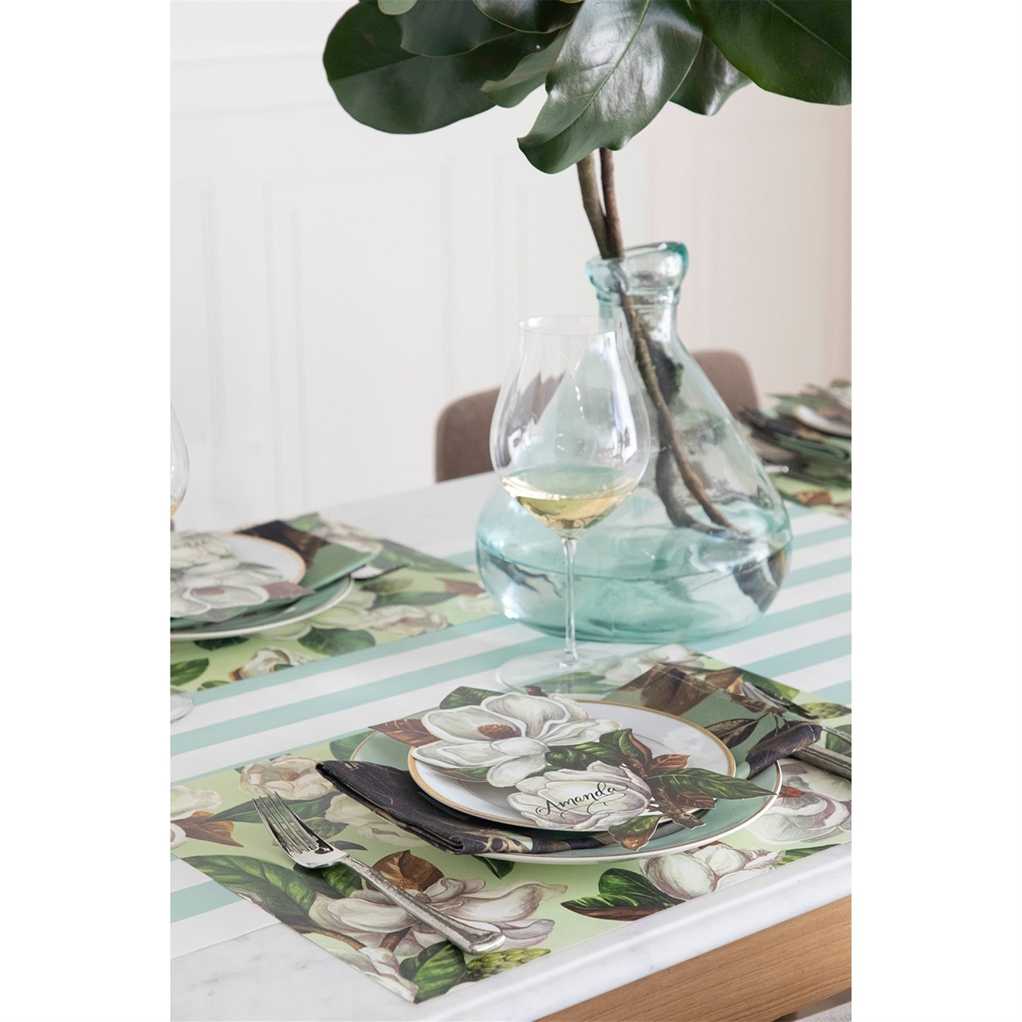 Seafoam Classic Stripe Runner