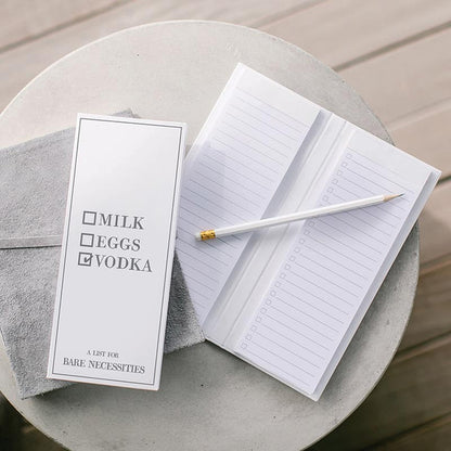 Milk, Eggs, Vodka List Pad