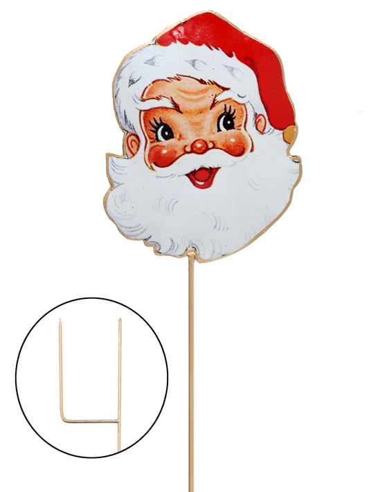 Santa Garden Stake