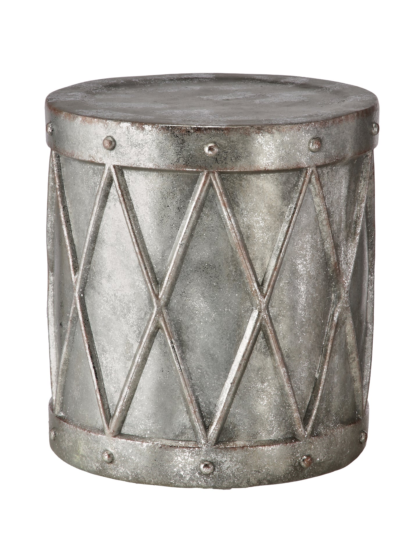 16" Outdoor Royal Court Drum Planter Stand