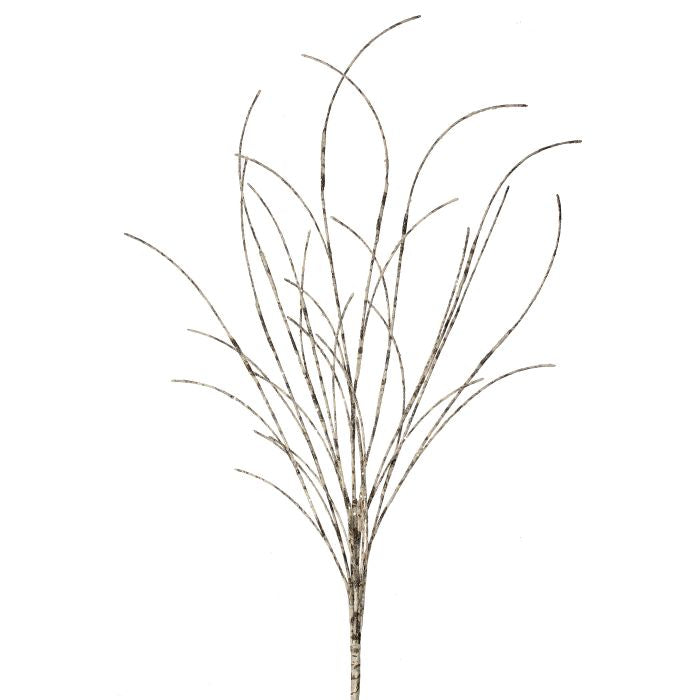 Artificial plant branch on a white background