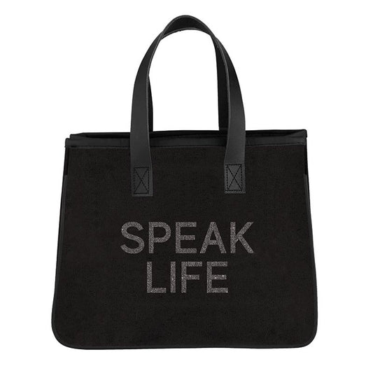 Speak Life Mini Tote