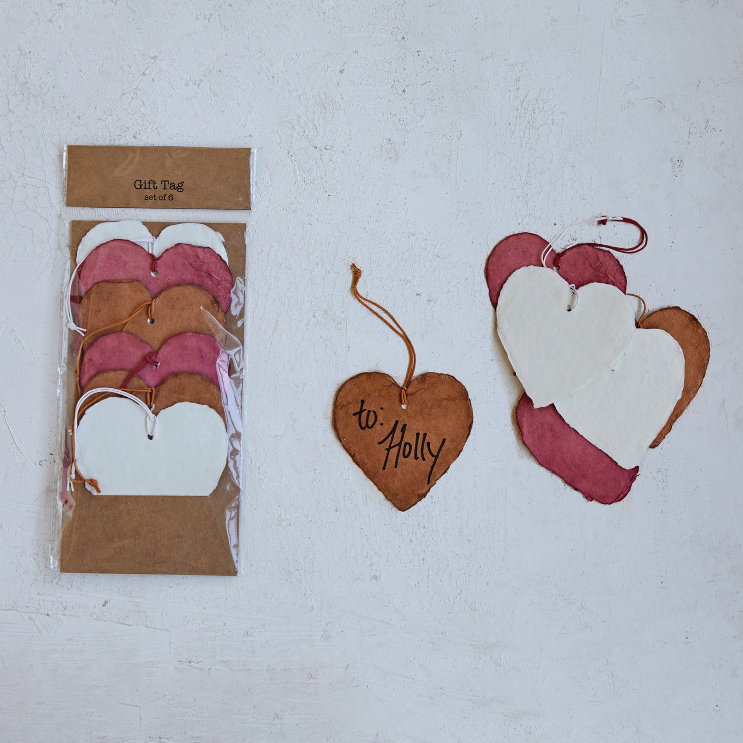 Paper Heart Gift Tag