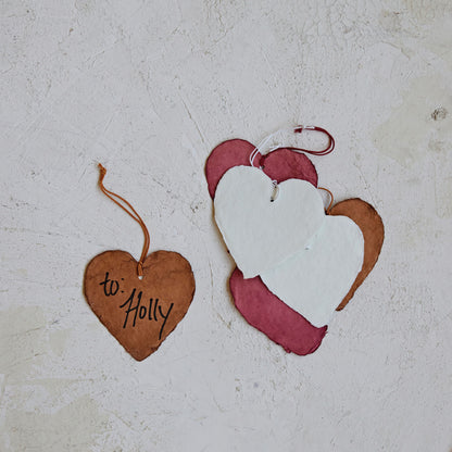 Paper Heart Gift Tag