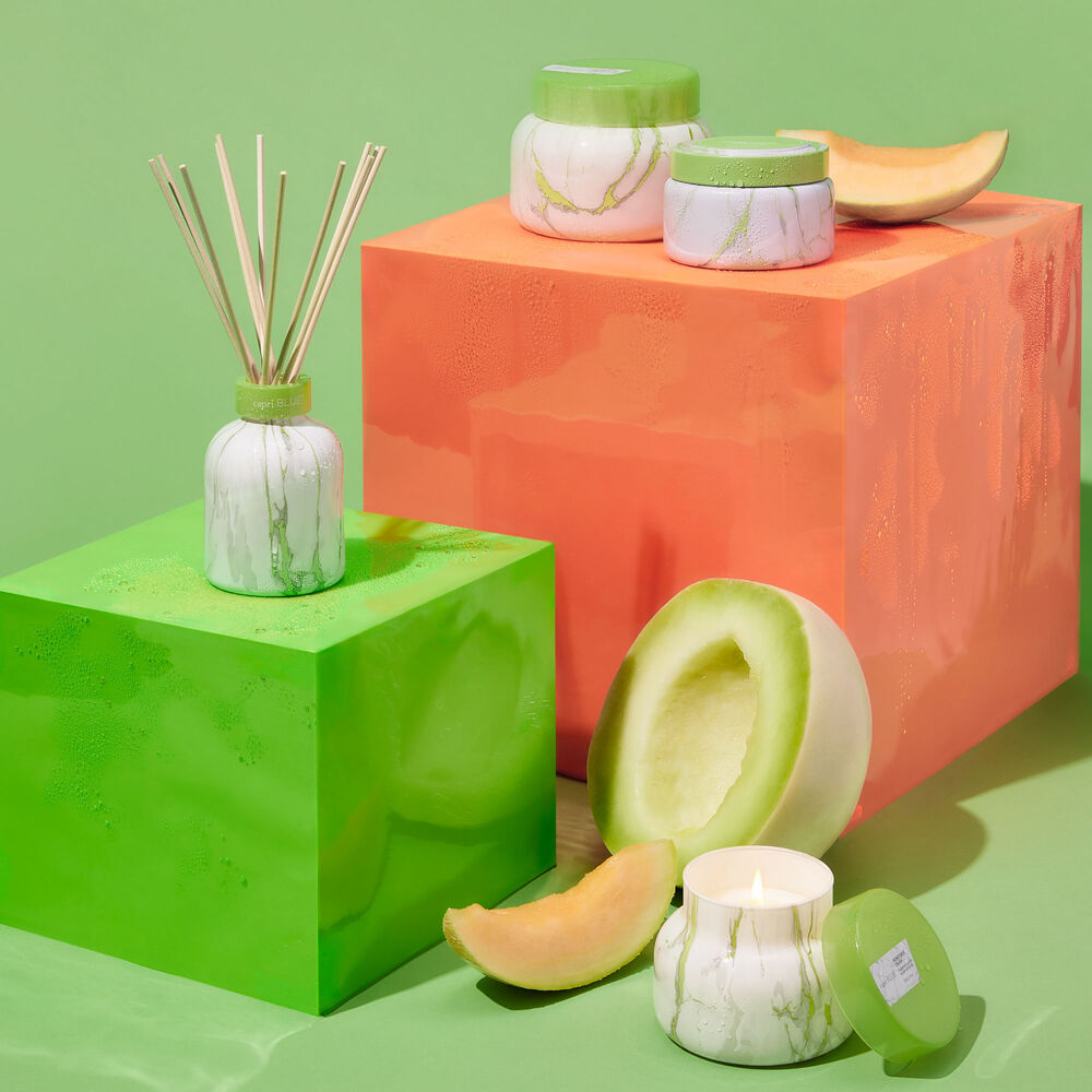 Honeydew Crush Modern Marble Travel Tin