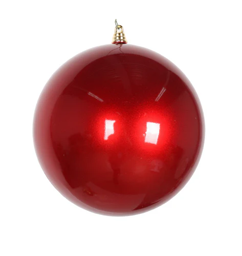 8" Candy Apple Ornament