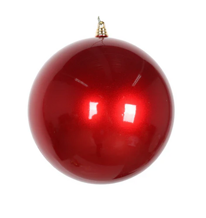8" Candy Apple Ornament