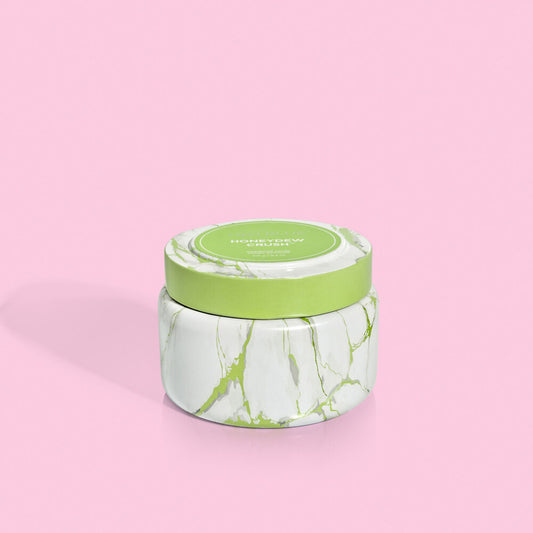 Honeydew Crush Modern Marble Travel Tin