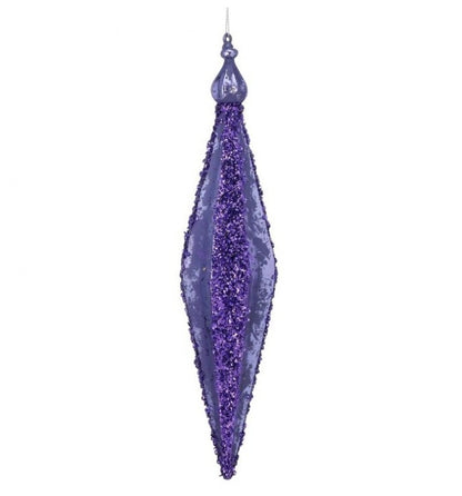 Glamour Stripe Finial Ornament